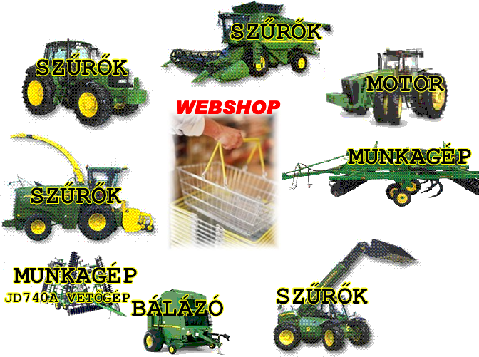 John Deere alkatrszek, szrk